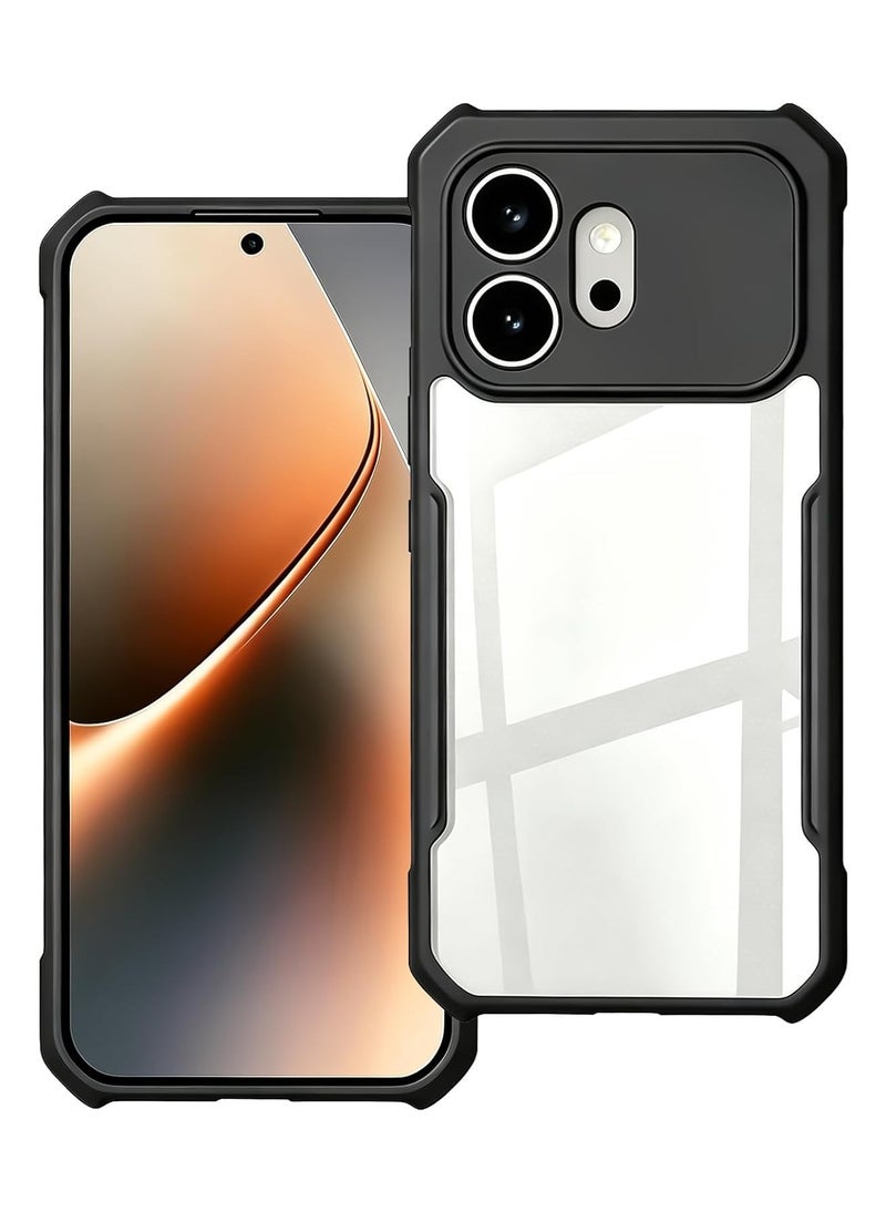 إكسوند غطاء Honor 600، هيكل TPU + PC مقاوم للصدمات، إطار مرتفع لحماية العدسة من التآكل، غطاء خلفي نحيف مقاوم للاصفرار - Image 1