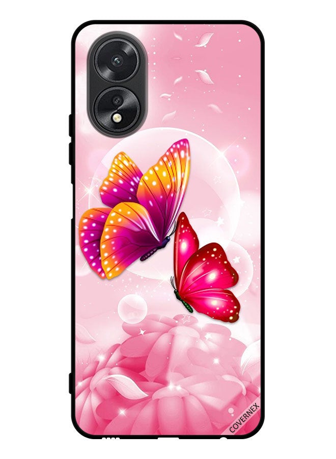 Covernex Protective Case Cover For Oppo A38 Cute Butterflies - Image 1