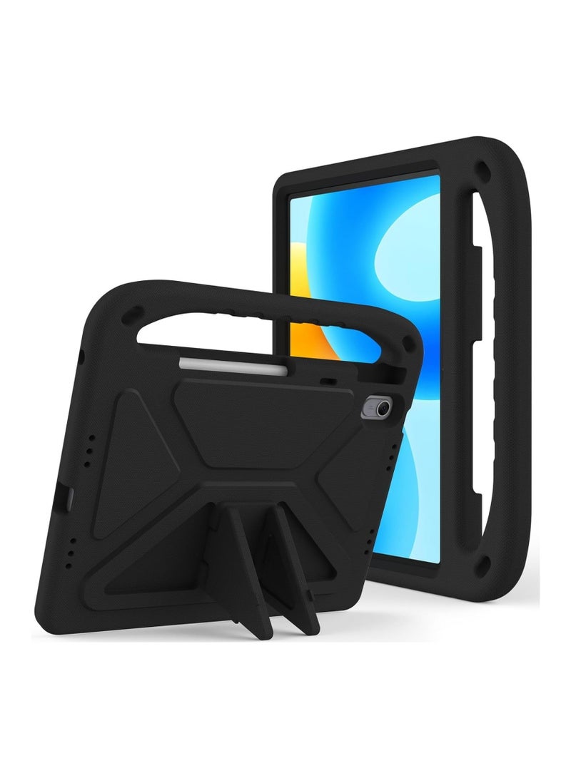 VKL Case Compatible with Huawei MatePad 11.5's, Air 11.5 inch 2023 Released, [Kids Friendly] Lightweight EVA Shockproof Handle Stand Protective Cover for Huawei MatePad Air 11.5 (Black) - Image 1