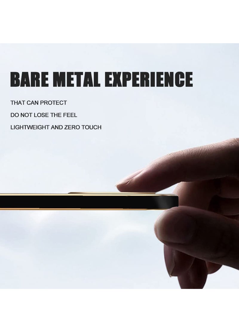 Motorola Moto G13/G23 4G Black Mobile Phone Case Cover, Luxury Plating Soft Back Cover, Raised Full Camera Protection - Image 3