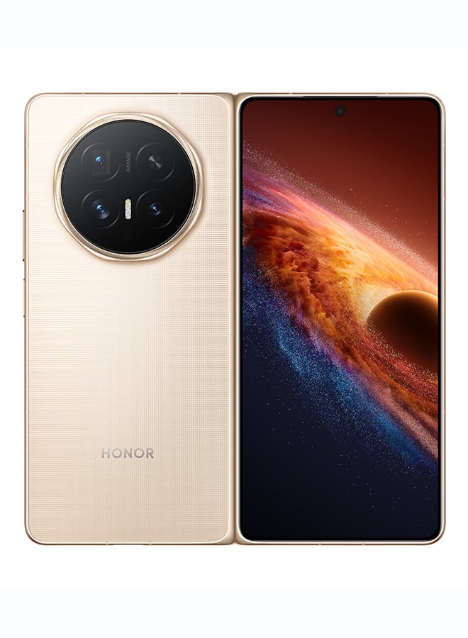 هونور Magic V6 5G Foldable Smartphone Dual SIM 5G Gold 16GB RAM 512GB Bundlle With Watch 5 Ultra, 12Month Screen Damage Protection Insurance & 12Month Extended Warranty - Middle East Version - Image 4