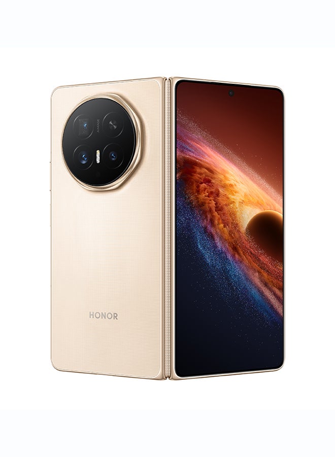 هونور Magic V6 5G Foldable Smartphone Dual SIM 5G Gold 16GB RAM 512GB Bundlle With Watch 5 Ultra, 12Month Screen Damage Protection Insurance & 12Month Extended Warranty - Middle East Version - Image 2