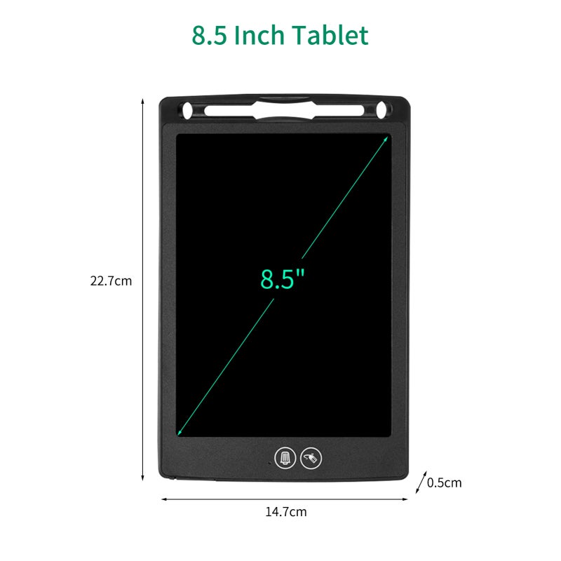 Lcd Writing Tablet 8.5 Inch Black Eye Protected Color Screen - Environmentally Durable Portable Drawing Board for Kids Office Outdoor Use - Image 4