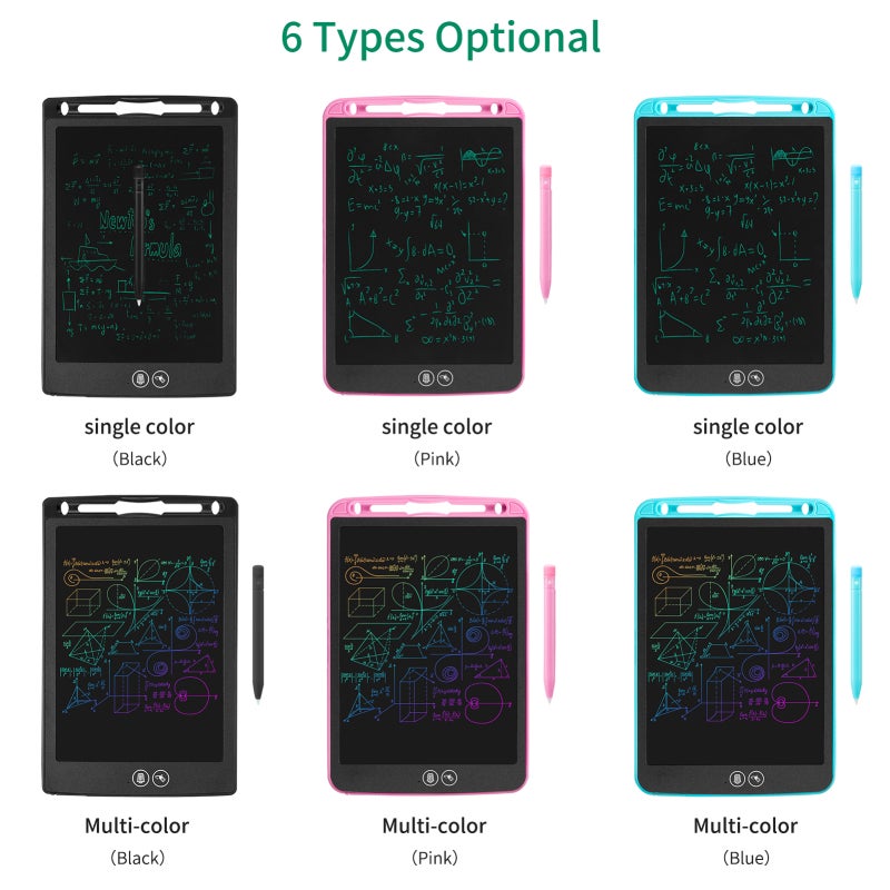 Lcd Writing Tablet 8.5 Inch Black Eye Protected Color Screen - Environmentally Durable Portable Drawing Board for Kids Office Outdoor Use - Image 3