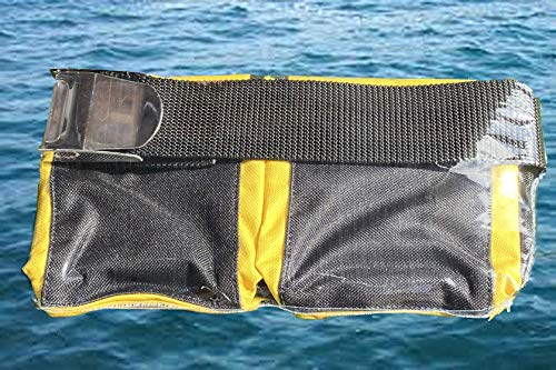 AKM-Scuba Diving Pocket Weight Belt (5 Pocket Medium Yellow) - Image 1