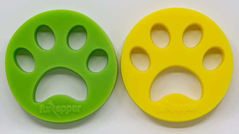 مزيل شعر الحيوانات الأليفة للغسيل، عدد 2 - أداة قابلة لإعادة الاستخدام لإزالة شعر الكلاب والقطط كما ظهرت في برنامج Shark Tank - تزيل فراء الحيوانات الأليفة، الشعر، الوبر، والقشرة من الملابس والغسيل - قطعة واحدة من لكل حيوان أليف - Image 3