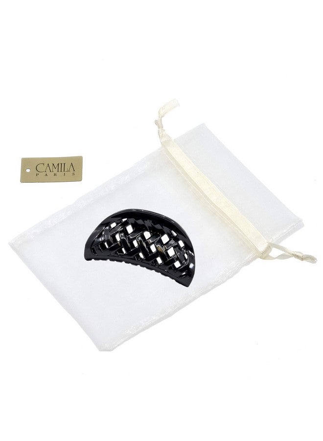 CAMILA Paris Cp1806 French Hair Clip For Women Thick Hair For Long Curly Wavy Hair, Girls Hair Claw Clips Jaw, Durable Styling Big Claw Clip For Thick Hair, Strong Hold No Slip Grip, Made In France - Image 5