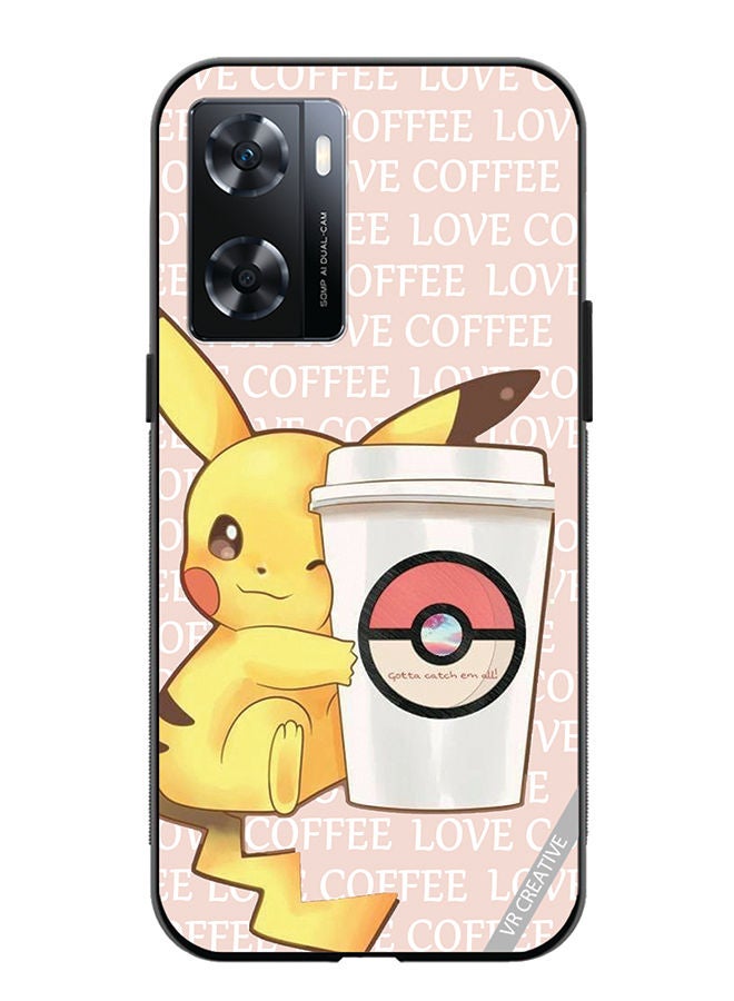 VR CREATIVE Protective Case Cover For OnePlus Nord N20 SE Love Coffee Design Multicolour - Image 1