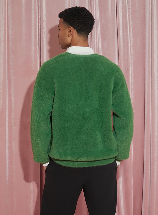 FOREVER 21 Wicked Embroidered Cardigan Sweater  - Image 3