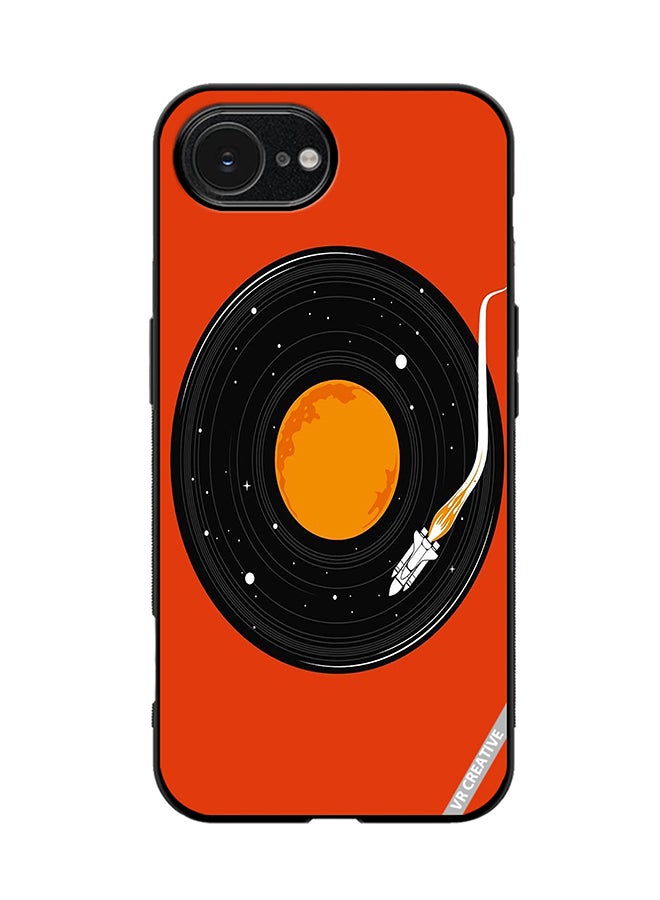 غطاء حماية لجهاز آبل آيفون 16e بتصميم موسيقي متعدد الألوان
