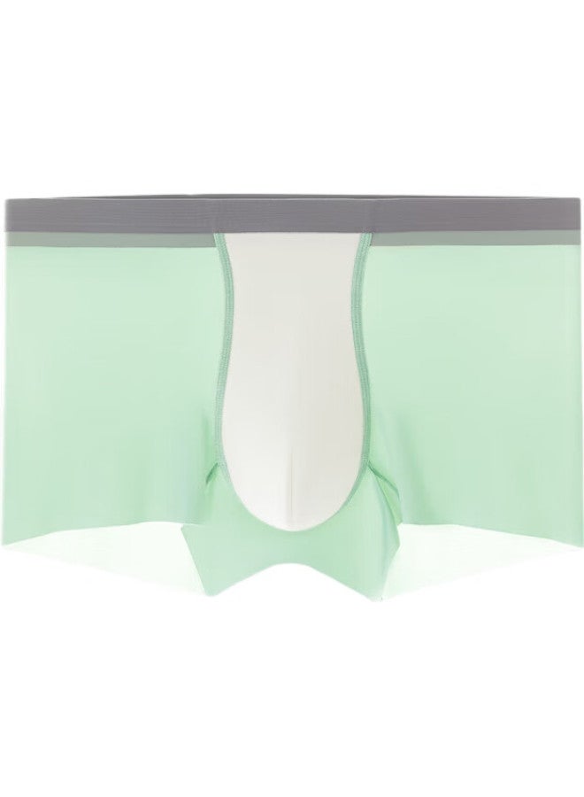 Liberal Men'S Underwear, Ice Silk Seamless 7A Grade Antibacterial Boxer Briefs, Summer Cool-Feeling New Style Men'S Boxer Shorts - Image 2