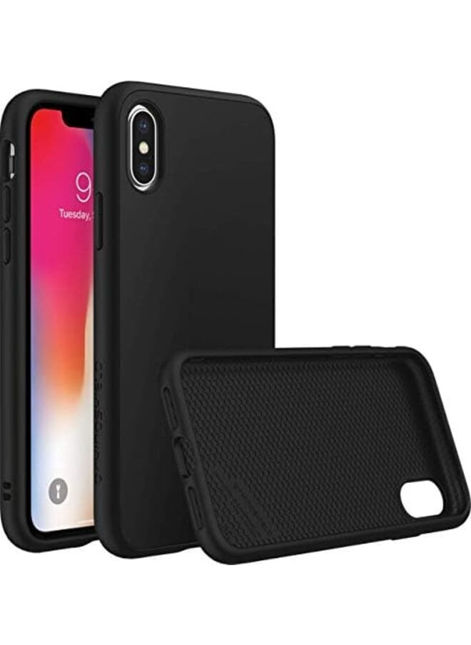 RHINOSHIELD Solidsuit Protective Phone Case For Iphone X Classic Black  - Image 3