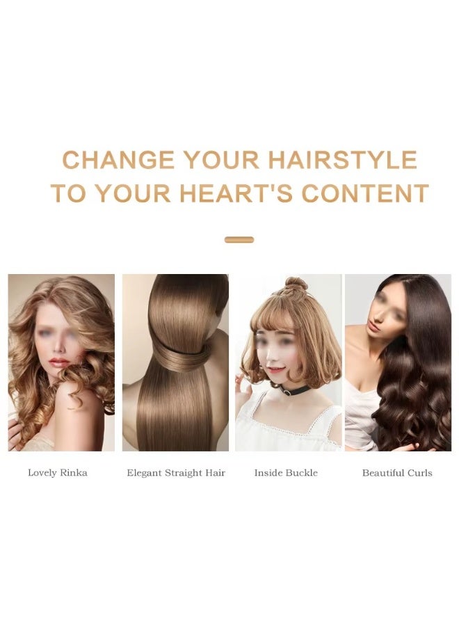 Queens Thermal Nano Ionic Round Drying Hairbrush Professional Hair Styling Ceramic Hairbrush Round Hair Curling Brush Round Hair Comb Great for Drying, Styling, Straightening, Curling(45mm) - Image 3