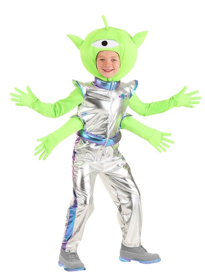 Fun Costumes Kid's Friendly Alien Costume - Small - Image 1