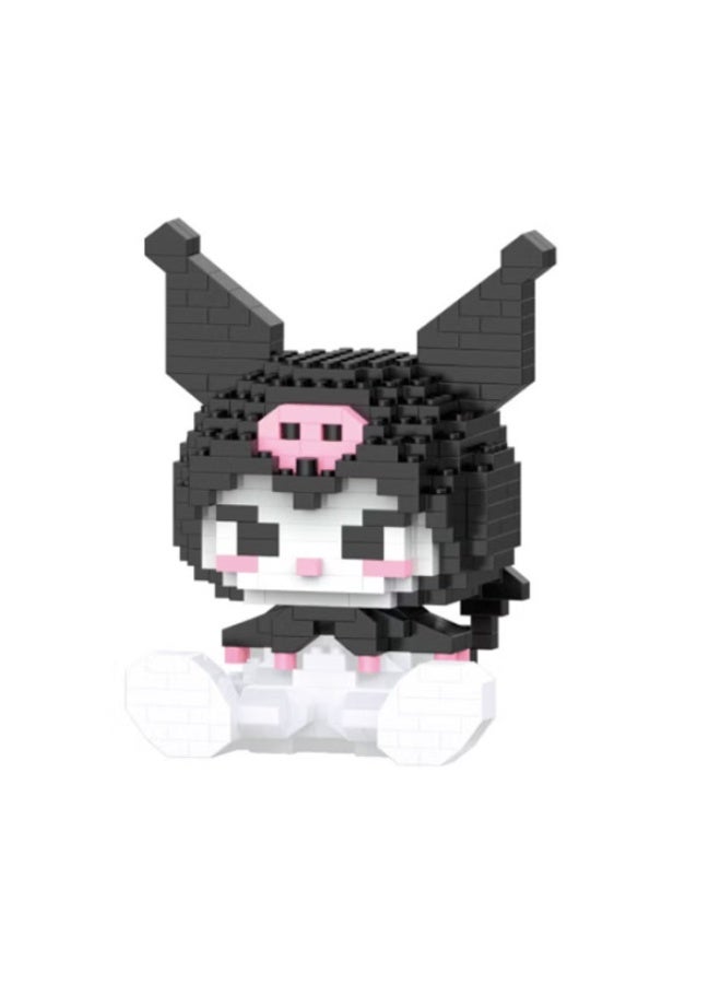 396 قطعة من مجموعة مكعبات البناء كلاون الأرنب الكرتونية، مجموعة مكعبات البناء DIY، مكعبات البناء الكلاسيكية الصغيرة، مكعبات البناء القابلة للتجميع المناسبة للأولاد والبنات من سن 6 سنوات فما فوق