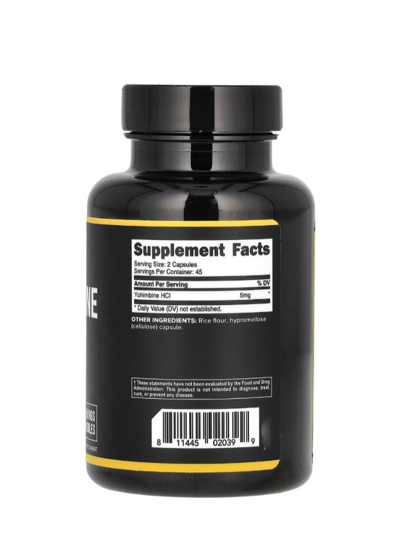 Primaforce Yohimbine HCl 2.5 mg 90 Capsules - Image 2