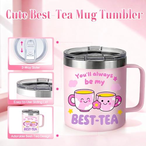 Happy Pop HAPPYPOP Best Friend Gift Set for Women - Soul Sister Bestie Friendship BFF BSF Gifts Birthday, Christmas, Mothers Day, Galentine - Image 2