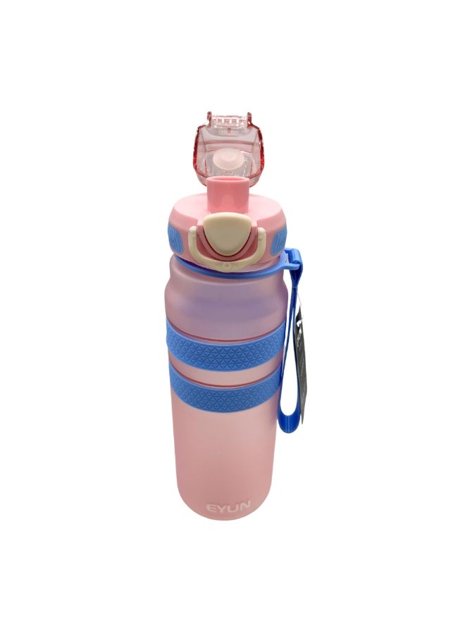 Twisoo Tritan Plastic Water Bottle - BPA Free, Leak Proof, Hygienic Design, Perfect for Fitness, Gym, Outdoor Sports, Office, and Daily Hydration - Durable and Eco-Friendly Hydration 1 Liter (Pink) - Image 5