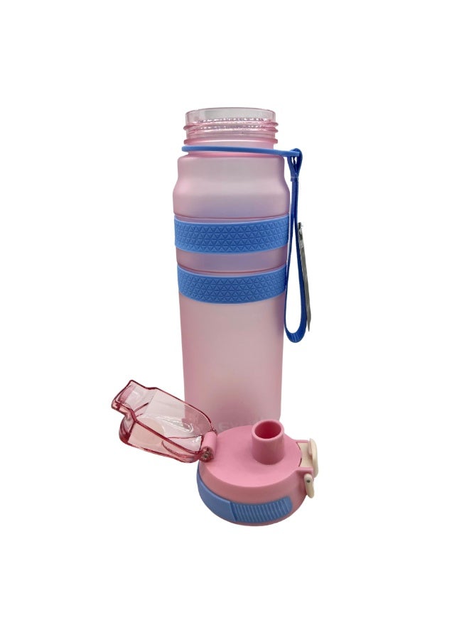 Twisoo Tritan Plastic Water Bottle - BPA Free, Leak Proof, Hygienic Design, Perfect for Fitness, Gym, Outdoor Sports, Office, and Daily Hydration - Durable and Eco-Friendly Hydration 1 Liter (Pink) - Image 3