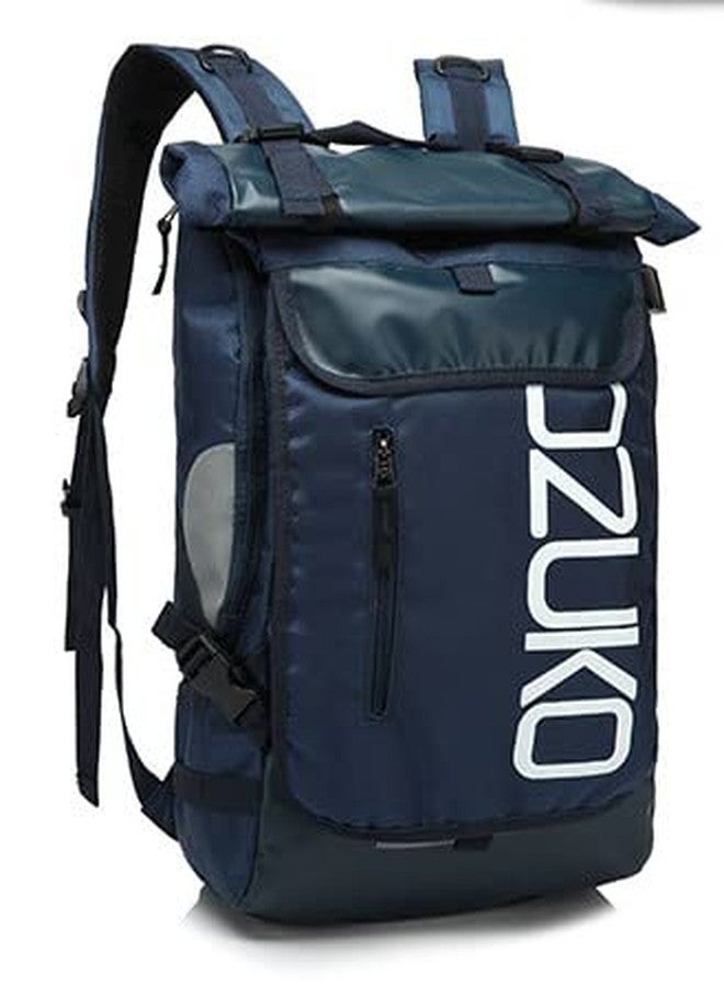 OZUKO Zen Gear Range Blue Soft One Size Backpack - Image 2