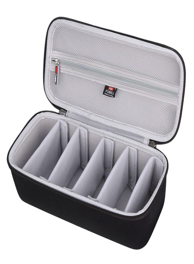 FBLFOBELI 900+ Card Game Case Compatible with UNO/Piles/Phase 10/Exploding Kittens/Five Crowns/Flip 7/Go Fish/Monopoly Deal and Playing Card, Case Only (Black+Gray) - Image 3