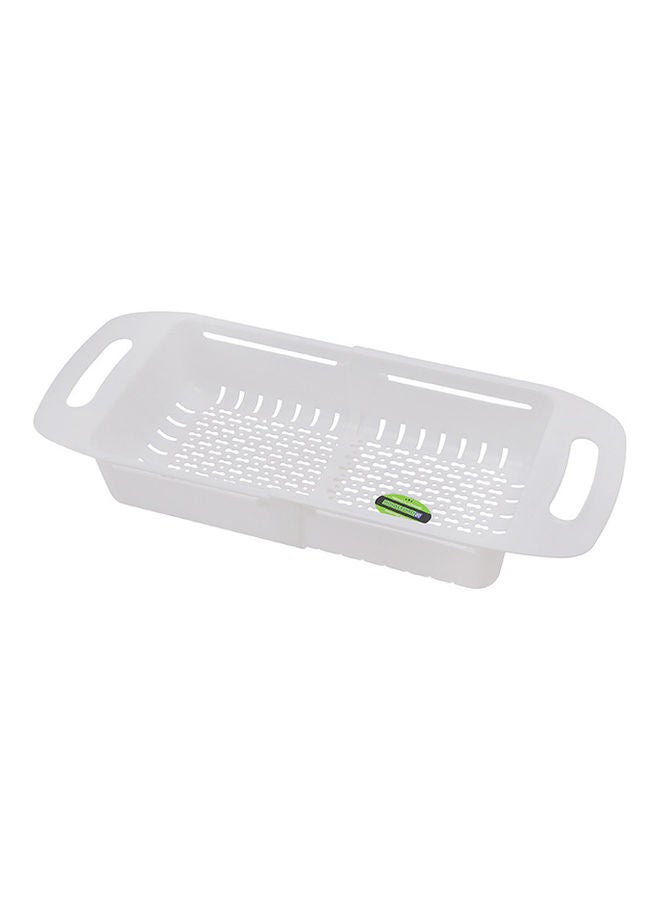 Royalford Adjustable Strainer Made In Turkey WHITE - Image 1