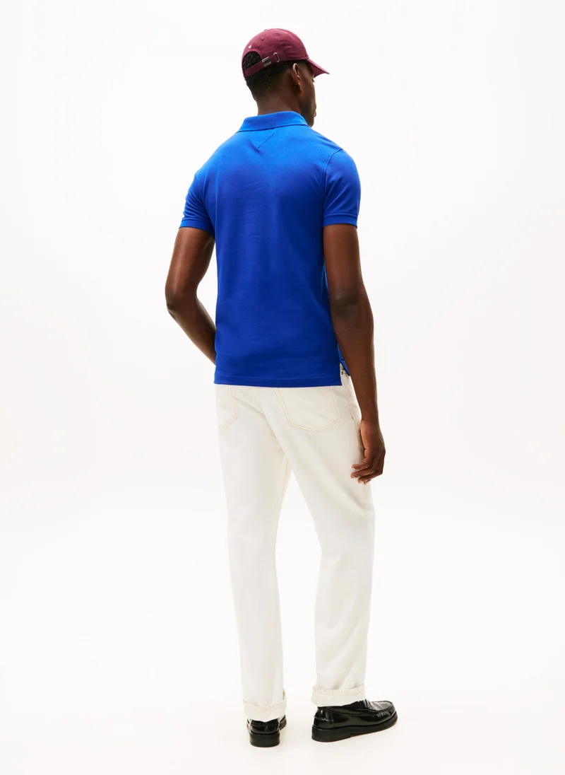 تومي هيلفيغر بولو بقصة ضيقة من مجموعة 1985