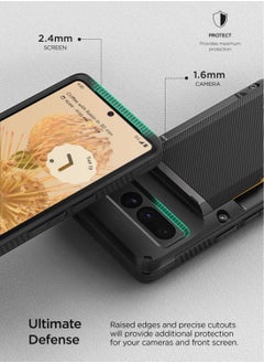 VRS Design حافظة Damda Glide Pro لهاتف Google Pixel 7 Pro مزودة بمحفظة نصف آلية منزلقة مع فتحة لبطاقة الائتمان (3-4 بطاقات) - أسود  - Image 4