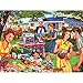 RoseArt Back to The Past Backyard BBQ 1000 Piece Jigsaw Puzzle for Adults - Image 3