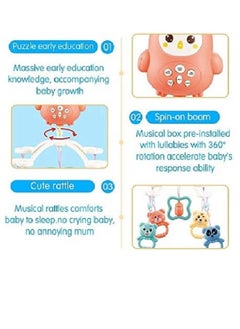 Generic Music Bed Bell With Remote Control, Interactive and Colorful Bed Bell Toy for Kids.  - Image 2