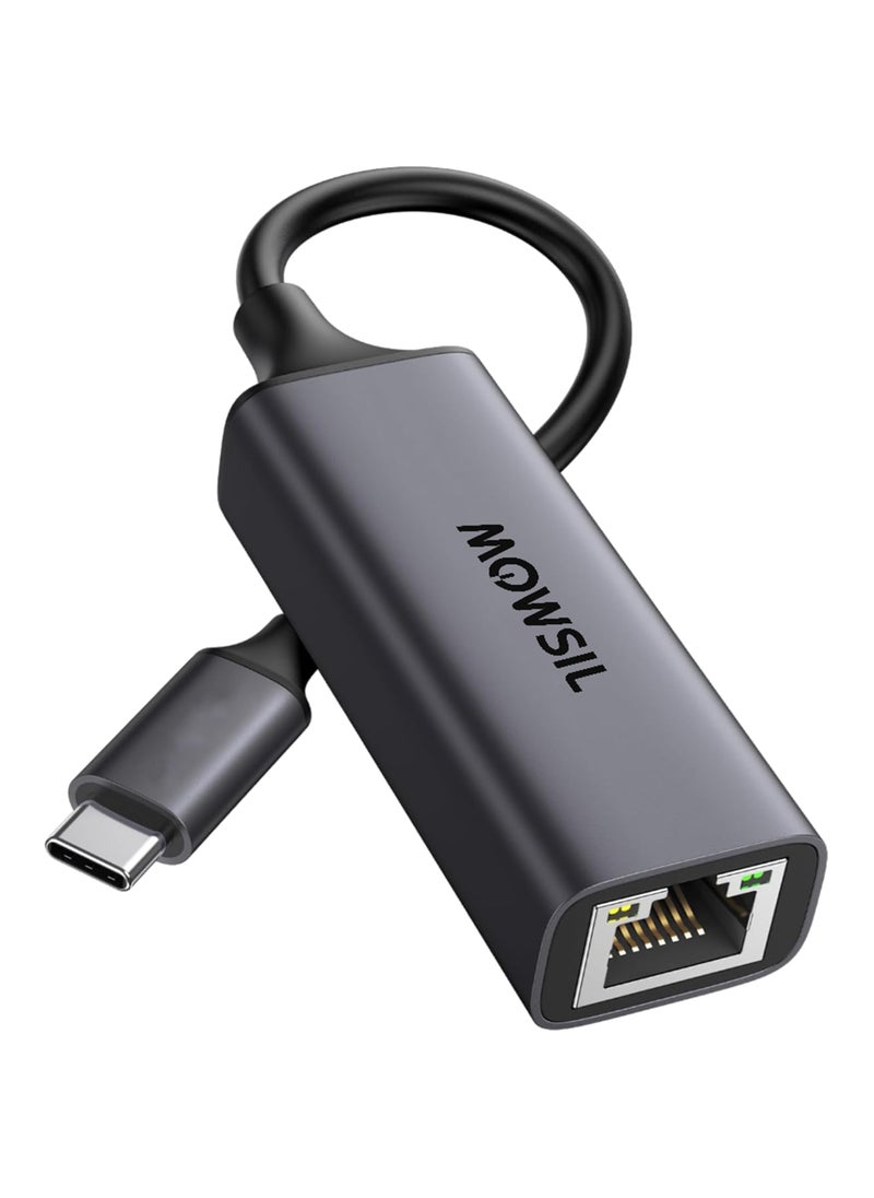 MOWSIL USB C to Ethernet Adapter Gigabit Type C to RJ45 Wired Network Thunderbolt 3 LAN Adaptor Compatible with MacBook, Surface Pro, iPad Pro 2021, Switch, PS5,XPS15/13, Huawei P60, Galaxy Tabs  - Image 5