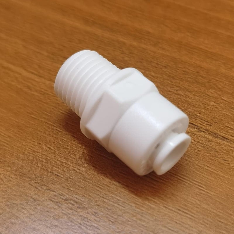 Malida Male Push To Connect Tube Fitting,water purifiers Quick Connector Drinks Dispense and water filtration system fittings (1/4 NPT Male x 1/4 OD Tube) - Image 4