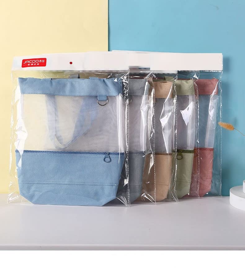 TEMSON Multi-Purpose Canvas Carrying Bag – Shopping Bag, Tote Bag, Vegetable Bag, Lunch Bag, Travel Bag with Handle Strap, Water-Proof Reusable Bag (Green)(JC 815) - Image 3