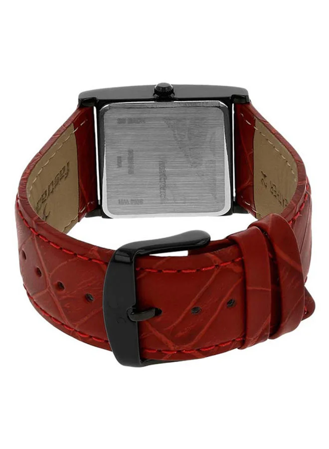 fastrack Leather Analog Wrist Watch 9735NL01
