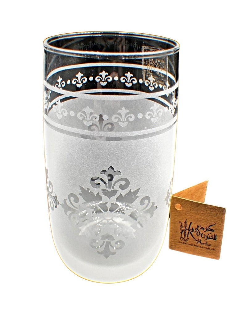 KuduArts Tumblers glass cups for water juice 6 pieces - Image 3