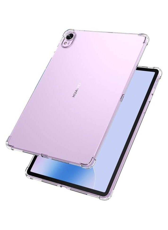 Case for Huawei MatePad 11.5"S 2023, Ultra Clear Soft Flexible Transparent TPU Skin Bumper Back Cover