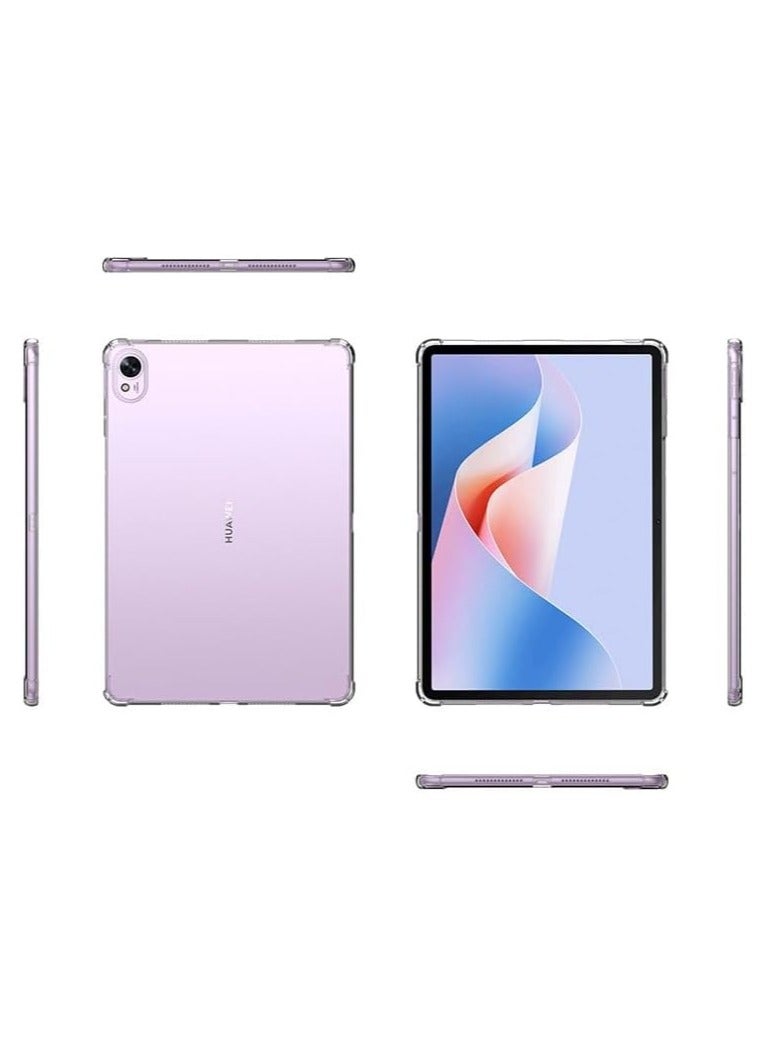 Case for Huawei MatePad 11.5"S 2023, Ultra Clear Soft Flexible Transparent TPU Skin Bumper Back Cover