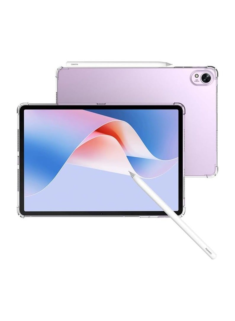 Case for Huawei MatePad 11.5"S 2023, Ultra Clear Soft Flexible Transparent TPU Skin Bumper Back Cover