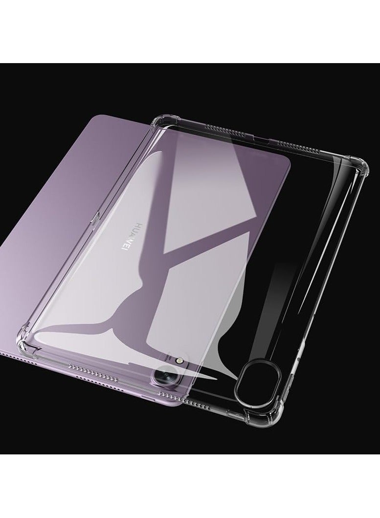 Case for Huawei MatePad 11.5"S 2023, Ultra Clear Soft Flexible Transparent TPU Skin Bumper Back Cover