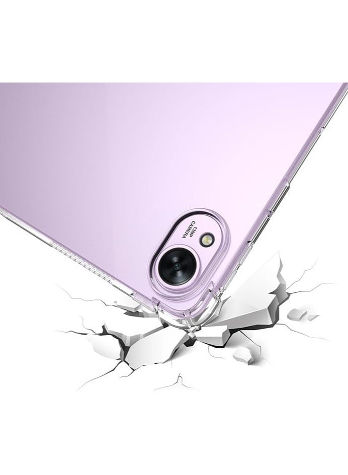 Case for Huawei MatePad 11.5"S 2023, Ultra Clear Soft Flexible Transparent TPU Skin Bumper Back Cover