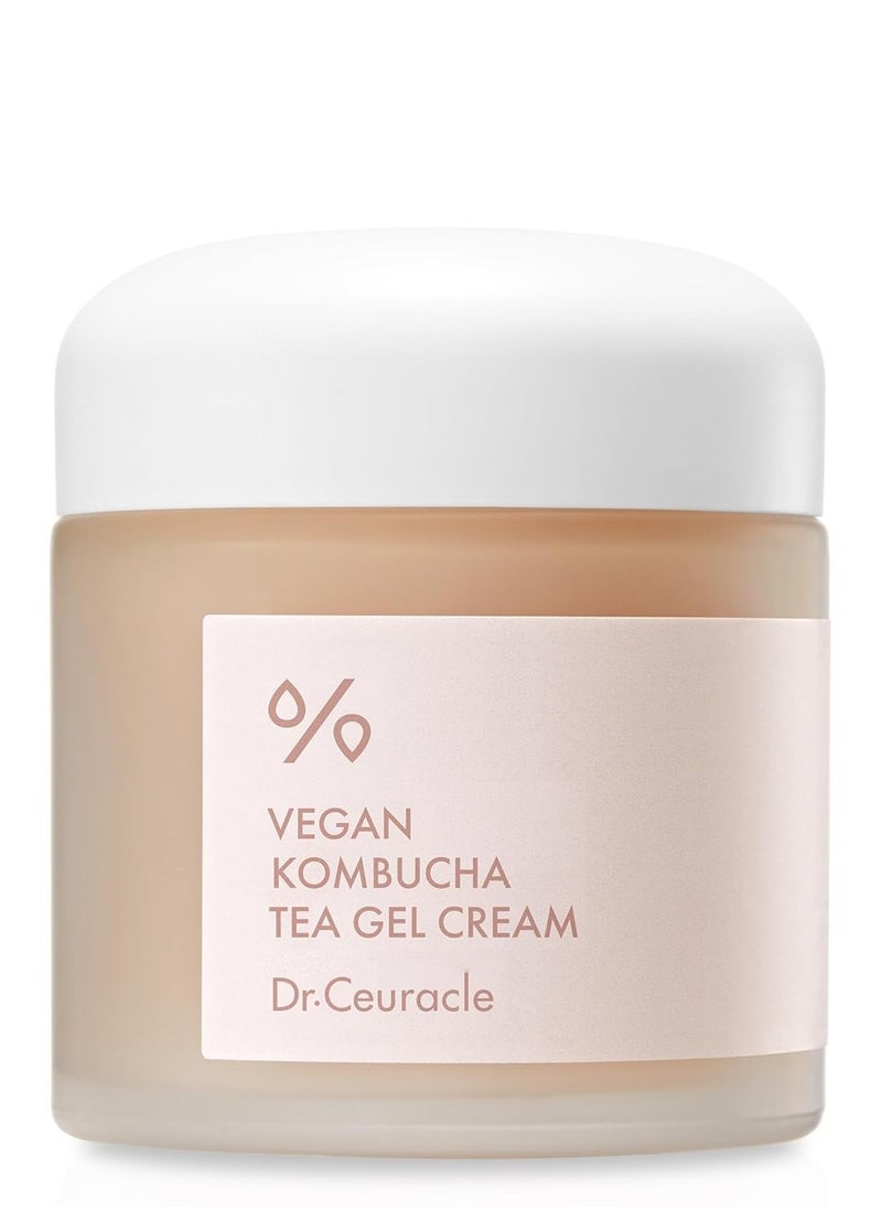 leegeehaam - leegeehaam Dr.Ceuracle Vegan Kombucha Tea Gel Cream (75g / 2.64 oz) - Hydrating, Nourishing Korean Skincare with Vegan Fermented Black Tea Complex - Image 1