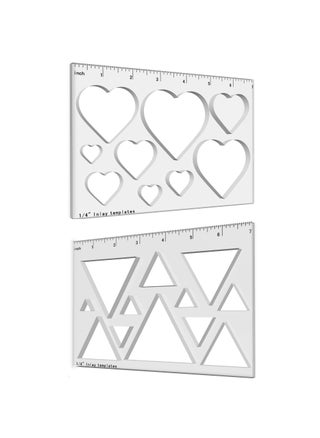 21 in 2 Heart and Triangle Template Inlay Template Decorative and Router Templates for Woodworking 2 Pc - pzsku/Z6A2757F189D8AA4F471CZ/45/1749489119/e3d865be-f1dc-4fed-b819-f7324af8b93d