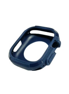 Generic Ultra-Protective Rugged Armor For Apple Watch Ultra Durable TPU Case For Apple Watch Ultra 49MM Case Series 8 - Blue  - Image 1