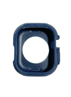 Generic Ultra-Protective Rugged Armor For Apple Watch Ultra Durable TPU Case For Apple Watch Ultra 49MM Case Series 8 - Blue  - Image 2