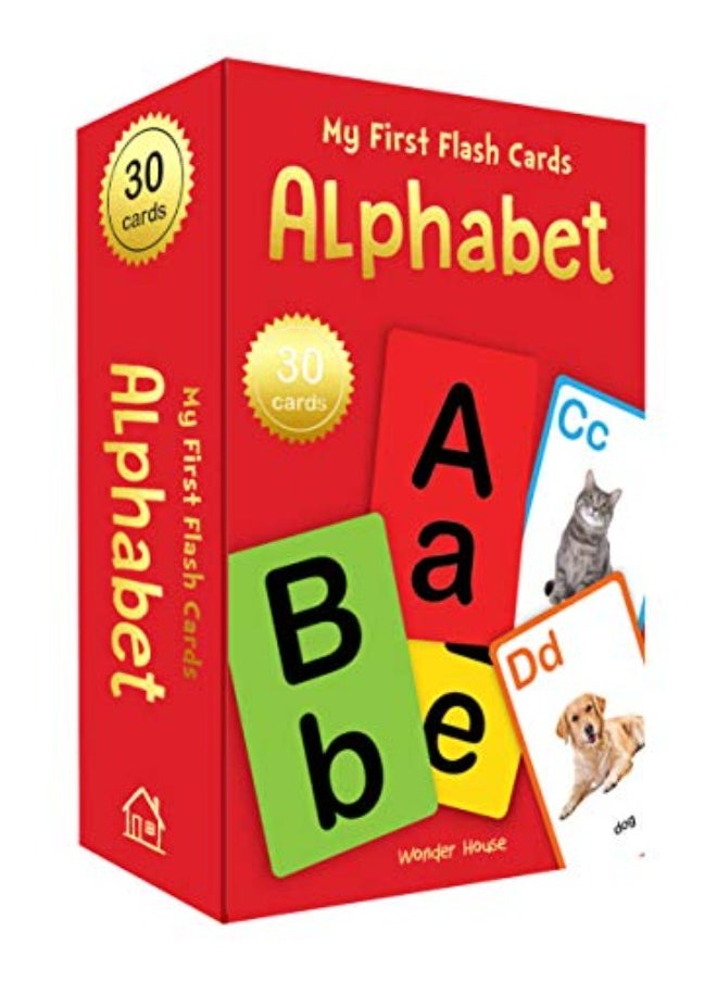null - My First Flash Cards Alphabet : 30 Early Learning Flash Cards For Kids - Image 1