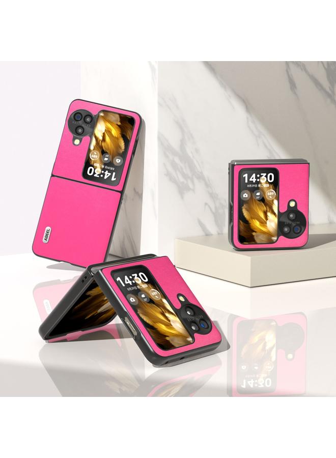 S-TOP Case For OPPO Find N3 Flip ABEEL Haze Texture PU Phone Case - Image 2