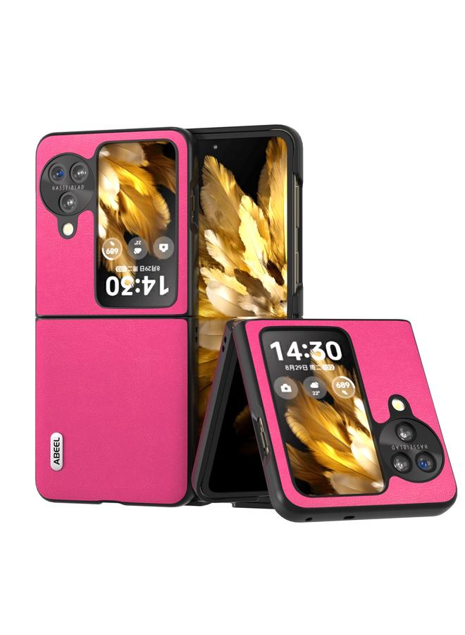 S-TOP Case For OPPO Find N3 Flip ABEEL Haze Texture PU Phone Case - Image 1