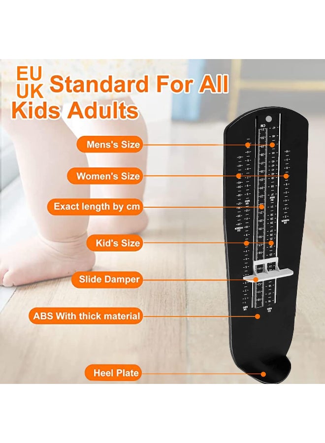 Professional Family Foot Measure with 150cm Tape, Sizer Measure Device, Standard Shoe Sizer for Childre, for Baby, Toddler, Kids, Adults - Image 3
