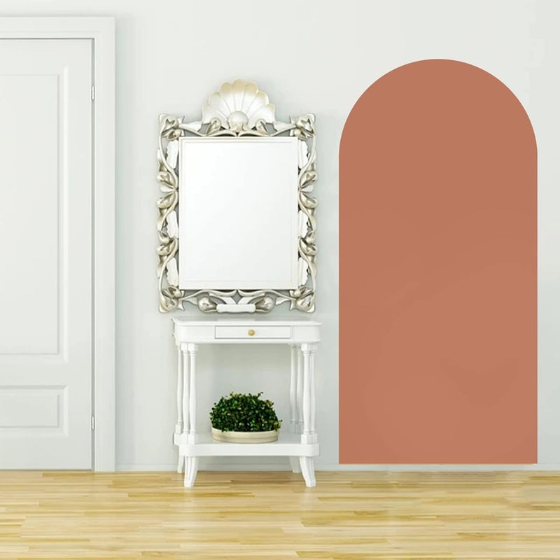JevulSoyln Boho Arch Wall Decal in Terracotta - Image 5