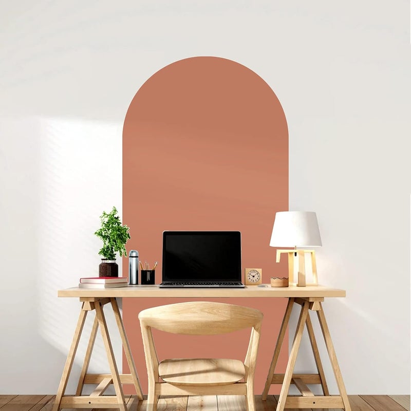 JevulSoyln Boho Arch Wall Decal in Terracotta - Image 2